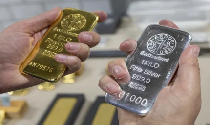 الذهب والفضة عالميا تحت ضغط الفائدة والنفط