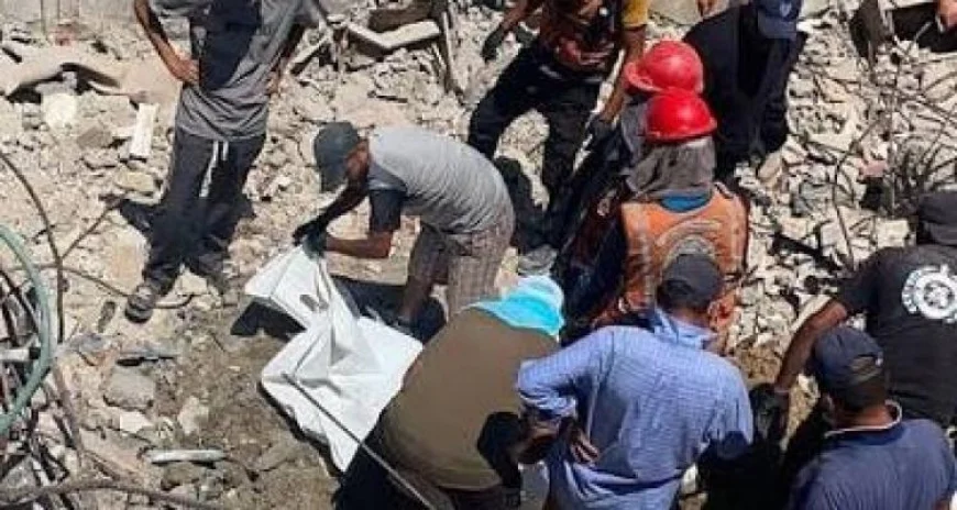 انهيار بناية السعادة بغزة: 21 شهيدًا ومئات المباني المهددة