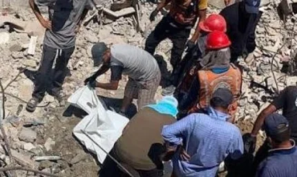 انهيار بناية السعادة بغزة: 21 شهيدًا ومئات المباني المهددة