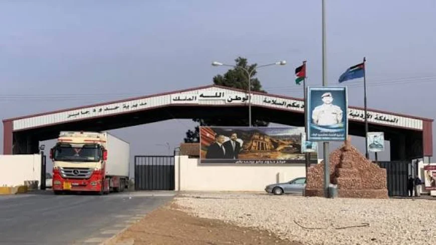 انسيابية الحركة المرورية في معبر نصيب بعد حل الإشكالات